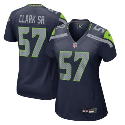 Frank Clark Seattle Seahawks Women Game Jersey - College Navy