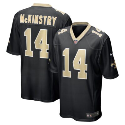 Ga'Quincy McKinstry New Orleans Saints Player Game Jersey - Black