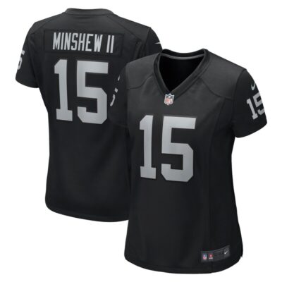 Gardner Minshew II Las Vegas Raiders Women Game Jersey - Black