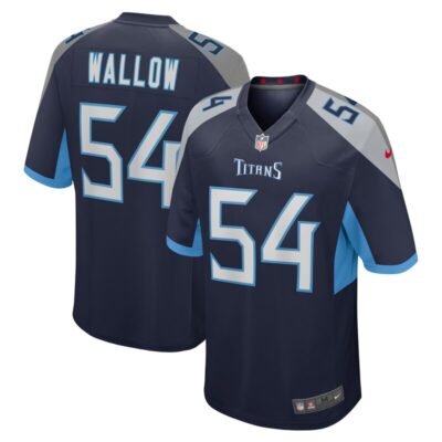 Garret Wallow Tennessee Titans Game Jersey - Navy