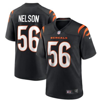 Garrett Nelson Cincinnati Bengals Game Jersey - Black