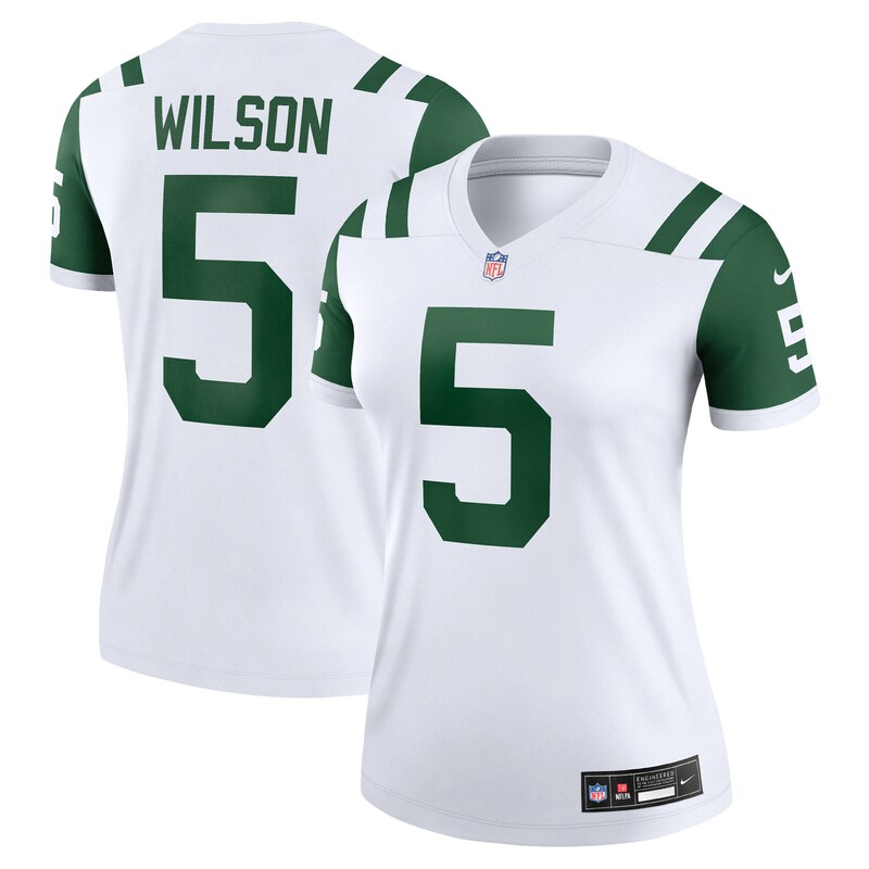 Garrett Wilson New York Jets Women Alternate Legend Player Performance Top - Classic Alternate White