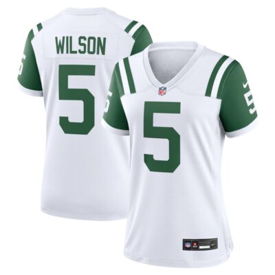 Garrett Wilson New York Jets Women Classic Alternate Game Jersey - White