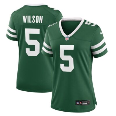 Garrett Wilson New York Jets Women Game Jersey - Legacy Green