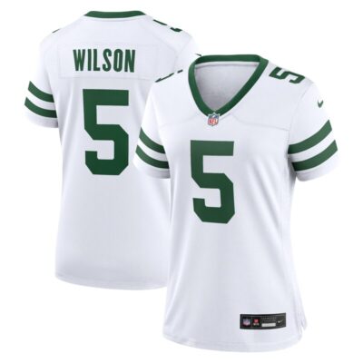 Garrett Wilson New York Jets Women Game Jersey - Legacy White