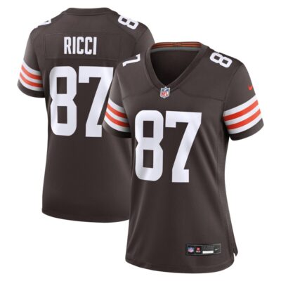 Giovanni Ricci Cleveland Browns Women Game Jersey - Brown