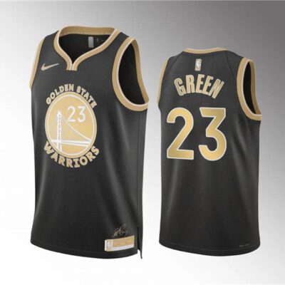 Golden State Warriors #23 Draymond Green Black 2024 Select Series Stitched Basketball Jersey