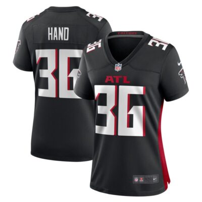 Harrison Hand Atlanta Falcons Women Game Jersey - Black