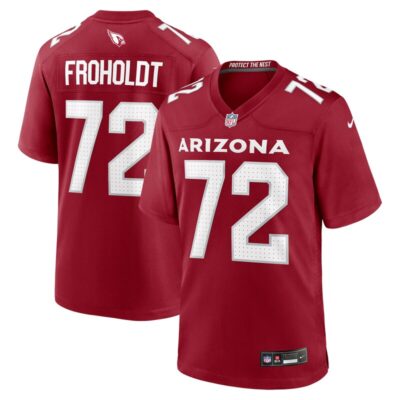 Hjalte Froholdt Arizona Cardinals Team Game Jersey - Cardinal