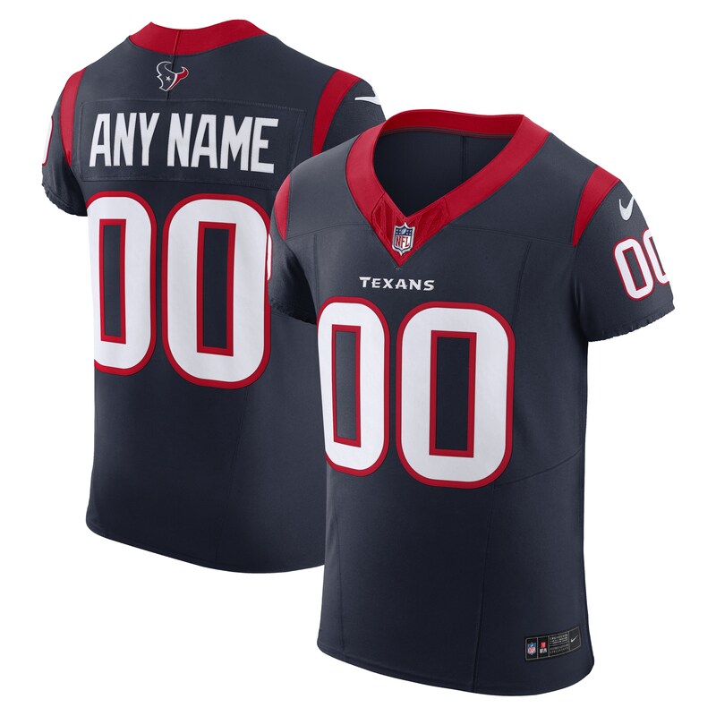 Houston Texans Vapor F.U.S.E. Elite Custom Jersey - Navy