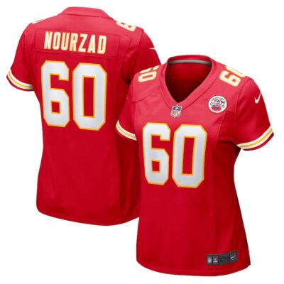 Hunter Nourzad Kansas City Chiefs Women Game Jersey - Red