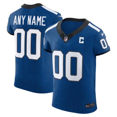 Indianapolis Colts Vapor F.U.S.E. Elite Custom Jersey - Royal