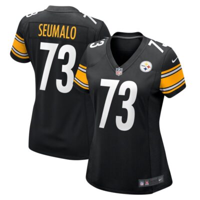 Isaac Seumalo Pittsburgh Steelers Women Game Jersey - Black