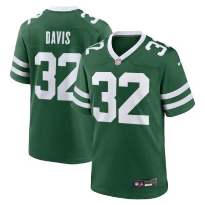 Isaiah Davis New York Jets Team Game Jersey - Legacy Green