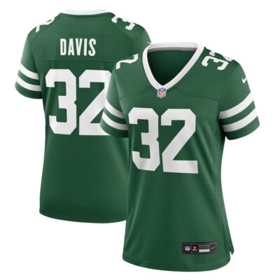 Isaiah Davis New York Jets Women Team Game Jersey - Legacy Green