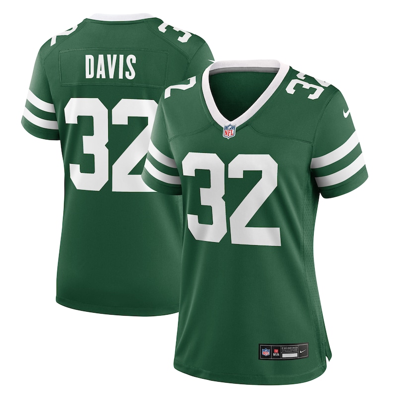 Isaiah Davis New York Jets Women Team Game Jersey - Legacy Green