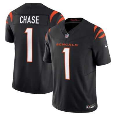 Ja'Marr Chase Cincinnati Bengals Vapor F.U.S.E. Limited Jersey - Black