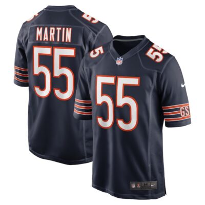 Jacob Martin Chicago Bears Game Jersey - Navy