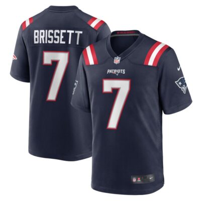 Jacoby Brissett New England Patriots Game Jersey - Navy