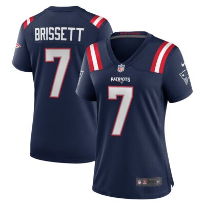 Jacoby Brissett New England Patriots Women Game Jersey - Navy