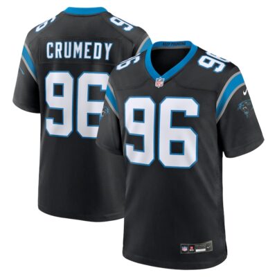 Jaden Crumedy Carolina Panthers Game Jersey - Black