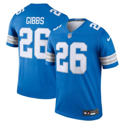 Jahmyr Gibbs Detroit Lions Team Legend Player Performance Top - Blue