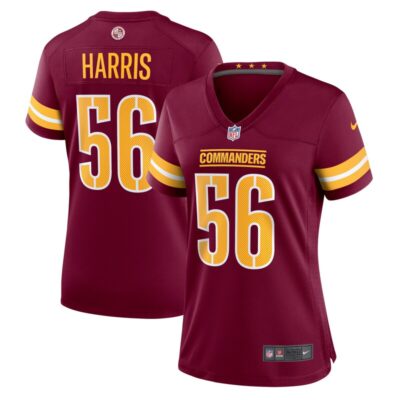 Jalen Harris Washington Commanders Women Game Jersey - Burgundy