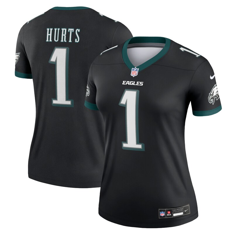 Jalen Hurts Philadelphia Eagles Women Alternate Legend Player Performance Top - Black