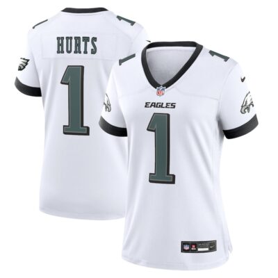 Jalen Hurts Philadelphia Eagles Women Game Jersey - White