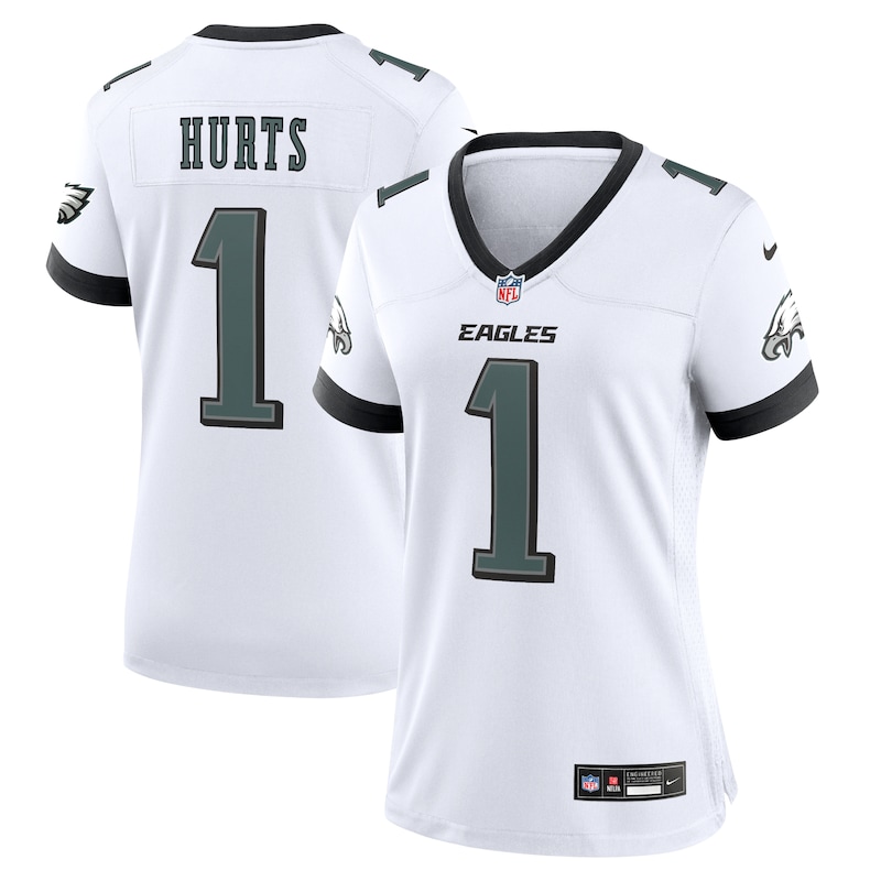 Jalen Hurts Philadelphia Eagles Women Game Jersey - White