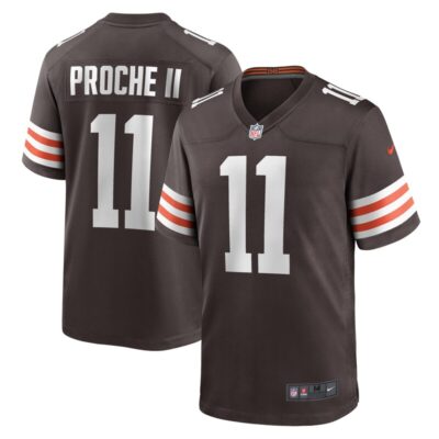 James Proche II Cleveland Browns Game Jersey - Brown