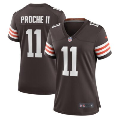 James Proche II Cleveland Browns Women Game Jersey - Brown