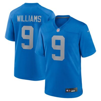 Jameson Williams Detroit Lions Alternate Game Jersey - Blue