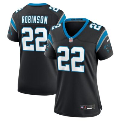 Jammie Robinson Carolina Panthers Women Game Jersey - Black