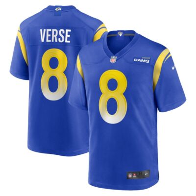 Jared Verse Los Angeles Rams Player Game Jersey - Royal