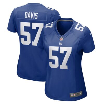 Jarrad Davis New York Giants Women Team Game Jersey - Royal