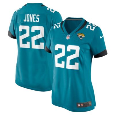 Jarrian Jones Jacksonville Jaguars Women Game Jersey - Teal