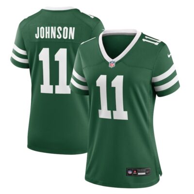 Jarrick Bernard Converse New York Jets Women Team Game Jersey - Legacy Green