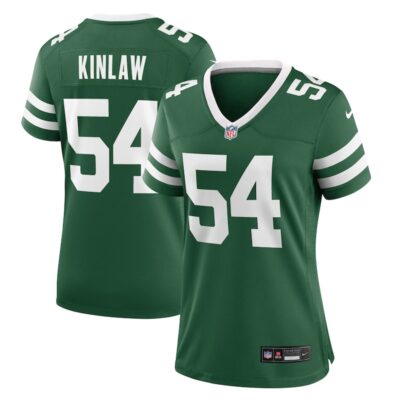 Javon Kinlaw New York Jets Women Team Game Jersey - Legacy Green