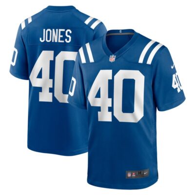 Jaylon Jones Indianapolis Colts Team Game Jersey - Royal