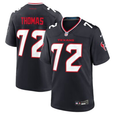 Jaylon Thomas Houston Texans Team Game Jersey - Navy