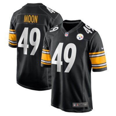 Jeremiah Moon Pittsburgh Steelers Game Jersey - Black