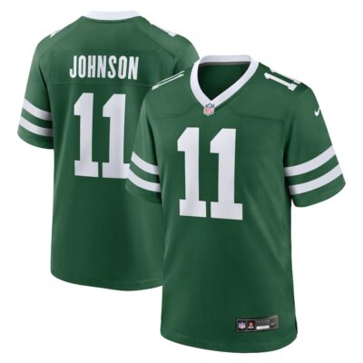 Jermaine Johnson II New York Jets Team Game Jersey - Legacy Green