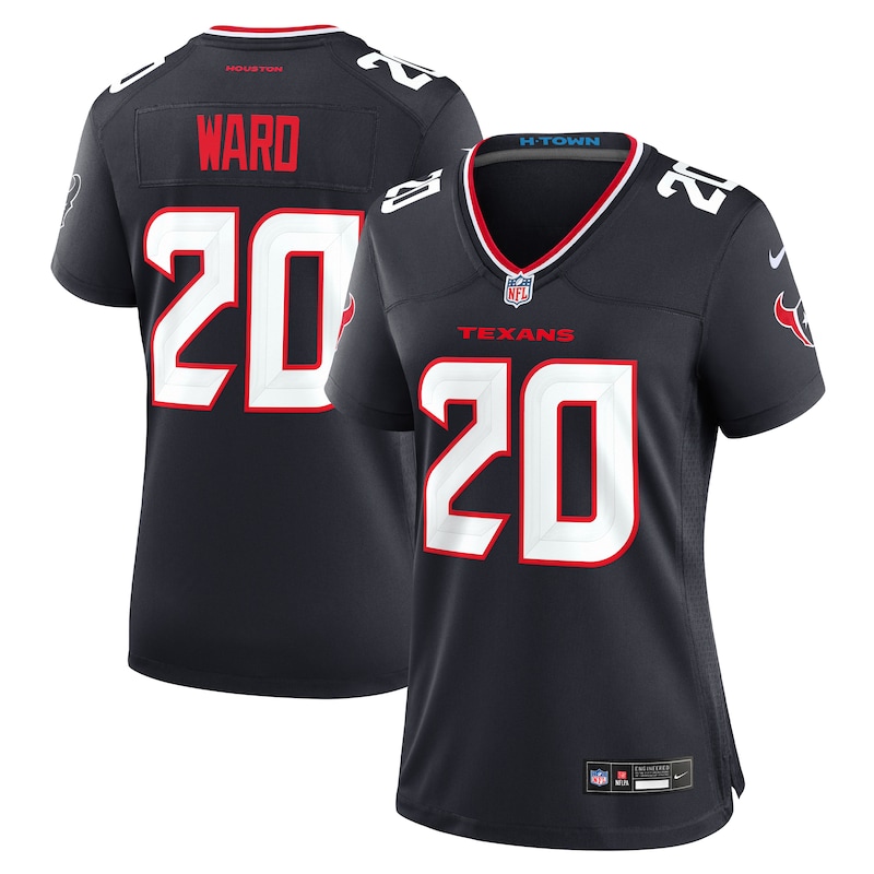 Jimmie Ward Houston Texans Women Team Game Jersey - Navy