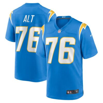 Joe Alt Los Angeles Chargers Player Game Jersey - Powder Blue