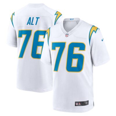 Joe Alt Los Angeles Chargers Player Game Jersey - White