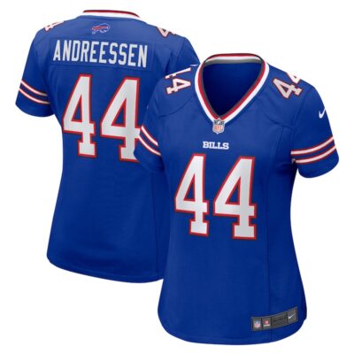 Joe Andreessen Buffalo Bills Women Game Jersey - Royal