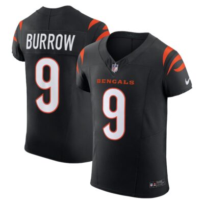 Joe Burrow Cincinnati Bengals Vapor F.U.S.E. Elite Jersey - Black