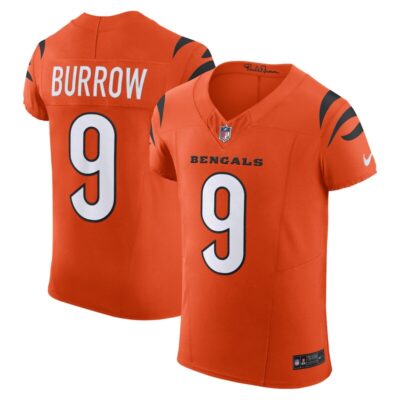 Joe Burrow Cincinnati Bengals Vapor F.U.S.E. Elite Jersey - Orange