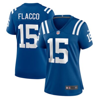 Joe Flacco Indianapolis Colts Women Game Jersey - Royal